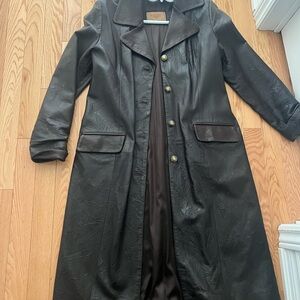 Dark Brown Trench Coat battito rossetti. Open to offers